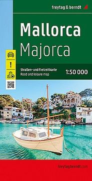 Mallorca Spain Road Map by Freytag & Berndt - Cover