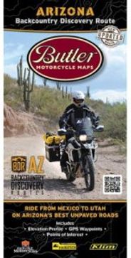 Arizona Motorcycle Backcountry Map Butler