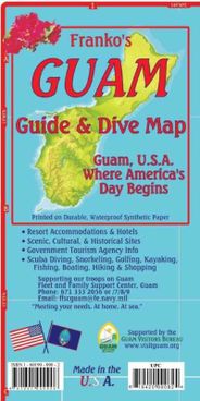Guam Travel Map by Franko