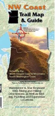 Northwest Coast Trail Map & Guide by Adventure Maps