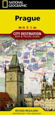 Prague City Street Map Destination National Geographic