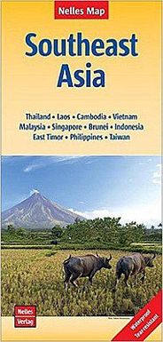 Southeast Asia Nelles Travel Road Map