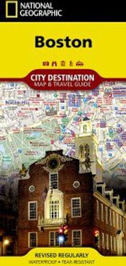 Boston Destination Map by National Geographic