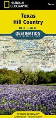 Texas Hill Country Road Map Guide National Geographic