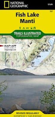 Fish Lake Manti Map Ut Topo Waterproof National Geographic Hiking Map Trails Illustrated