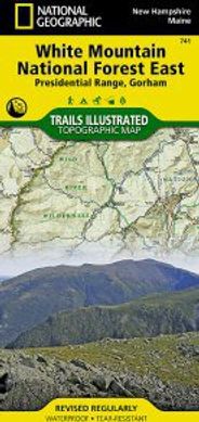 White Mountain Nf Presidential Range Grorham Topo Waterproof National Geographic Hiking Map Trails Illustrated