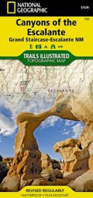 Escalante Grand Staircase Monument Topo Waterproof National Geographic Hiking Map Trails Illustrated