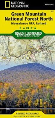 Green Mountain North National Forest Map - VT