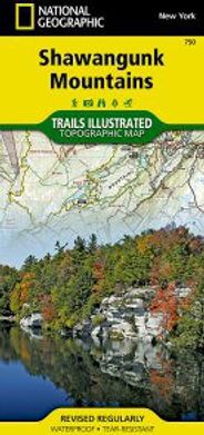 Shawangunk Mountains Topo Waterproof National Geographic Hiking Map Trails Illustrated