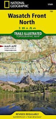 Wasatch Front North Topo Waterproof National Geographic Hiking Map Trails Illustrated