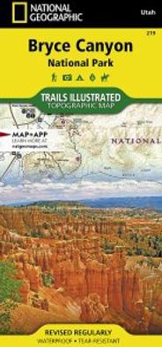 Bryce Canyon National Park Ut Topo Map Trails Illustrated Folded Waterproof