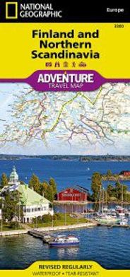 Finland North Scandinavia Topo Map Waterproof National Geographic Trails Illustrated