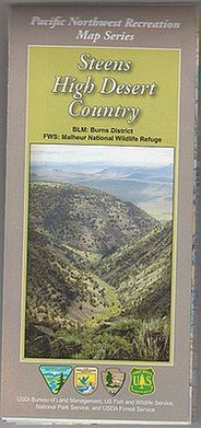 Steens Desert National Forest Map Topographic