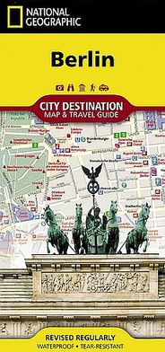 Berlin City Street Map and Travel Guide by National Geographic