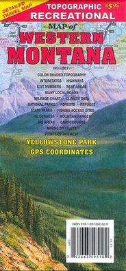 Recreational Road Map GTR of Western Montana