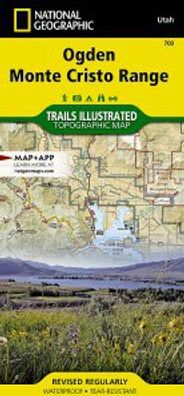 Ogden Monte Cristo Range Topo Waterproof National Geographic Hiking Map Trails Illustrated