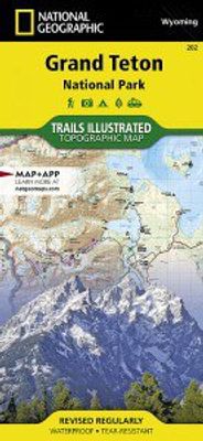 Grand Teton National Park Topo Map National Geographic Trails Illustrated