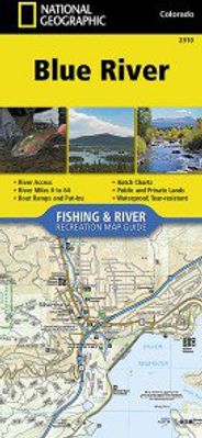 Blue River Recreation Map Topo Trails Illustrated Folded