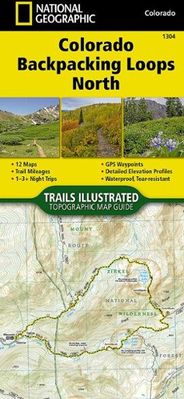 Colorado North Loop Trails Illustrated Hiking Waterproof Topo Maps