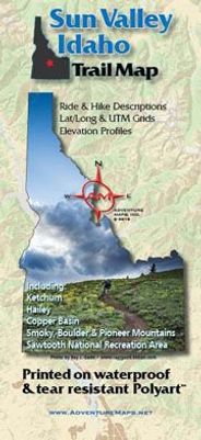 Sun Valley Trail Map by Adventure Maps