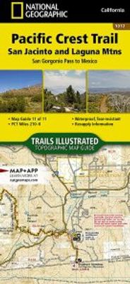 Pacific Crest Trail California Laguna San Jacinto Mountains Nat Geo Booklet