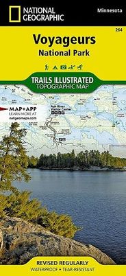 Voyageurs National Rec Area Trails Illustrated Hiking Waterproof Topo Maps