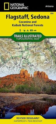 Flagstaff Trails Illustrated Hiking Waterproof Topo Maps