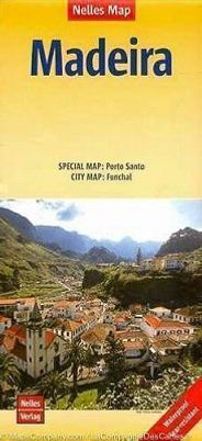 Madeira Travel Road Map Nelles