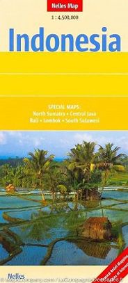 Indonesia Travel Road Map Nelles