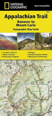 Appalachian Trail 1511 Booklet Trails Illustrated Hiking Waterproof Topo Maps