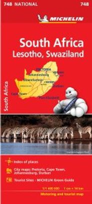 South Africa Map 748 by Michelin