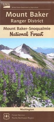 Mt Baker Ranger District National Forest Topo Map USGs
