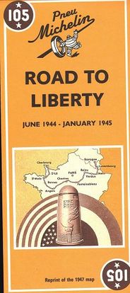 Road to Liberty Map by Michelin