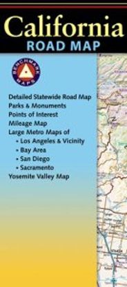 California Road Map by Benchmark Cover