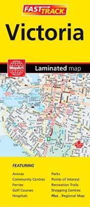 Victoria Laminated Street Map Mapart