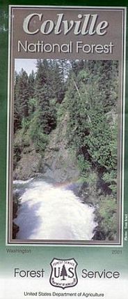 Colville National Forest Map - WA