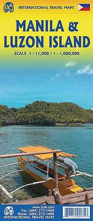 Manila & Luzon Island Travel Map by ITMB - Cover