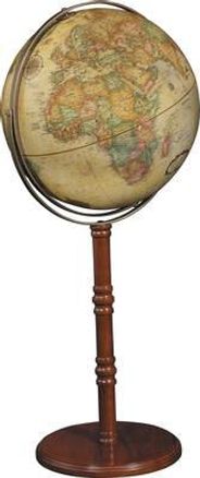 Commander World Globe 16 Inch for Floor or Desktop