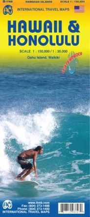 Hawaii Honolulu Travel Road Map ITMB