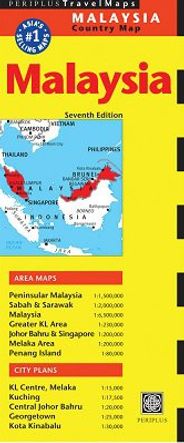 Malaysia Folded Travel and Reference Map by Periplus Maps