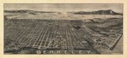 Berkeley California 1909 Antique Map Replica