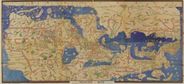 1154 World Map Antique Reproduction
