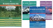 Stanley Mt Rainier Wall Map and Glacier Routes Climbing Maps