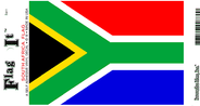 South Africa Flag Decal Sticker