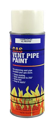 Gas Vent Pipe Paint, HS Almond