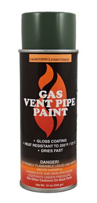Gas Vent Pipe Paint, Linden Green