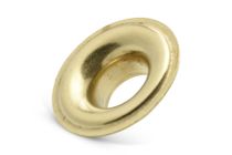 Brass Sheet Metal Grommet with Plain Washer