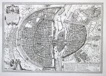 Paris 1572 Antique Map