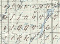 Banks Lake Area Index Map for USGS 1 to 24K Topographic Maps