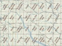 Twisp Area Index Map for USGS 1 to 24K Scale Topographic Trail Maps